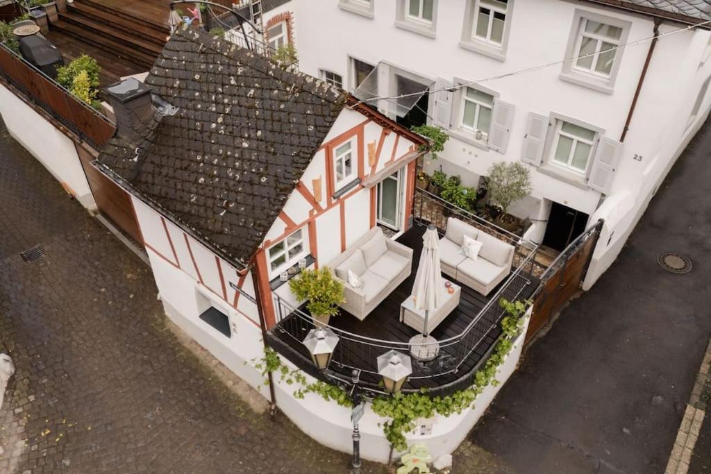 Modernes Tiny House Mit Sonnenterrasse Daire Ediger-Eller Dış mekan fotoğraf